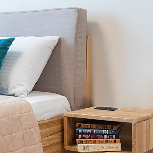 Powered USB C Hub Socket Recessed USB C Power Strip Outlet with Fast Charge 4 USB Ports 20W Mounted into Bed Desk Table Sofa (Black) - color: Black