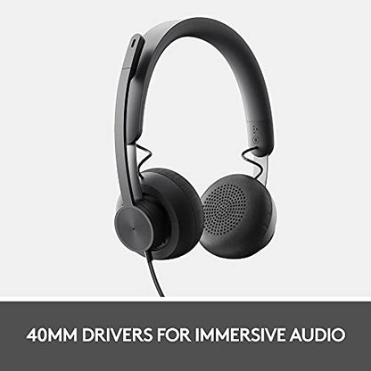 Logitech Zone Wired Noise Cancelling Headset - Teams - style: Teams