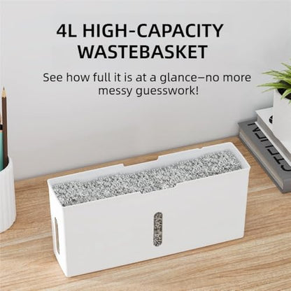 Slim Small Shredders for Home Use, Personal Paper Shredder Compact for Desk, P-5 High-Security Micro-Cut Slim Desktop Shredder, Quiet & Jam Proof, 2-A4-Sheet, Overheat Protection