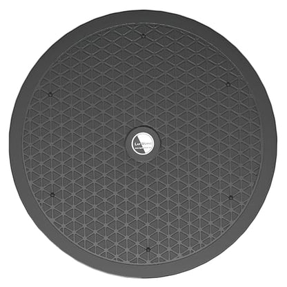 LapWorks 12-inch Heavy-Duty Swivel Base, Lazy Susan Turntable and Computer Monitor Stand, Durable ABS Material, 360 Degree Rotation, 150 lbs Capacity - size: 12-Inch