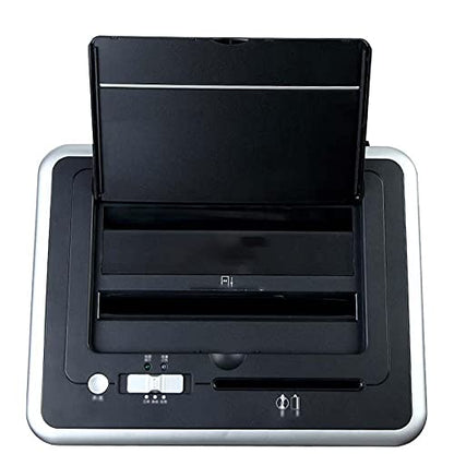 Auto Feed Microcut Paper Shredder, Professional Grade High Security, CD/Card Ultra Quiet Shredder for Home Office with(Black)