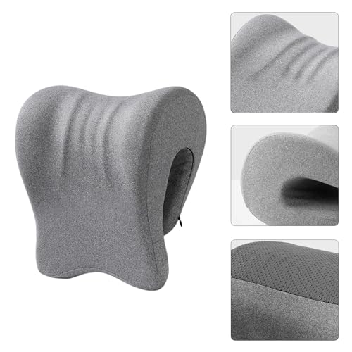 Headrest Cushion Attachment for Desk Computer Offices Chair Memory Foam Ergonomic Neck Pillow for Napping Sleep Neck Pillow