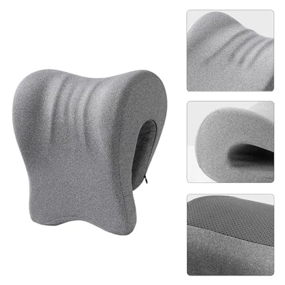 Headrest Cushion Attachment for Desk Computer Offices Chair Memory Foam Ergonomic Neck Pillow for Napping Sleep Neck Pillow