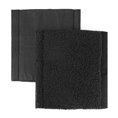 QWORK Wheelchair Armrest Cover (Pair) - Memory Foam Pads for Reduce Pressure Points Discomfort -Soft Wheelchair Cushions for Arm