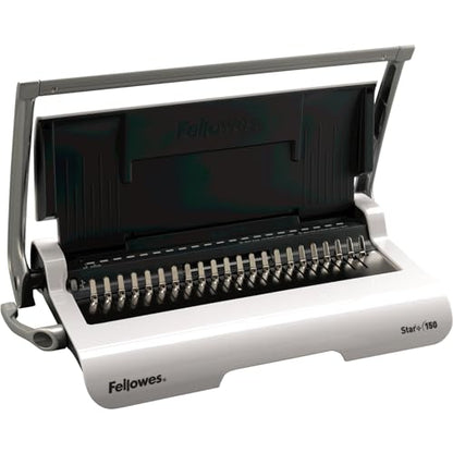 Fellowes Star+ Comb Binding Machine, Classroom Must-Haves Manual Binder, 15-Sheet Punch Capacity, Perfect for School Supplies & Classrooms (5006501)