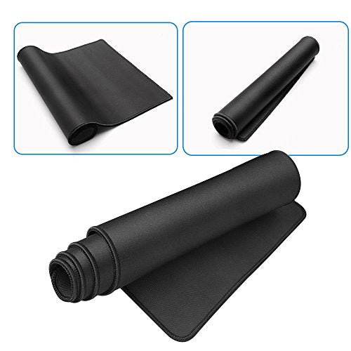 Large Mouse Pad Gaming & Professional Computer Extra Large Mouse Pad/Mat 27.5IN (70 * 30 chunse Black) - color: 70x30 Chunse Black