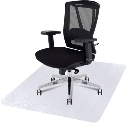 LEMY Office Mat, Heavy Duty Floor Chair Mats, Anti-Slip for Home, 48 x 60 Inches, PVC - size: 46x60--0.06"Th