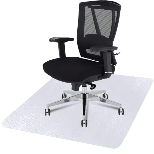 LEMY Office Mat, Heavy Duty Floor Chair Mats, Anti-Slip for Home, 48 x 60 Inches, PVC - size: 46x60--0.06"Th