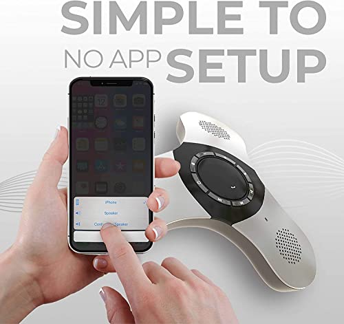 Conference Speaker and Microphone, 360° Voice Pickup, Noise Reduction - size: 2 Pack