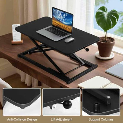 Adjustable Height Standing Desk Converter, Keyboard Riser for Stand Up Desk Riser, Computer Keyboard Stand for Desktop, Computer Workstations for Home Office