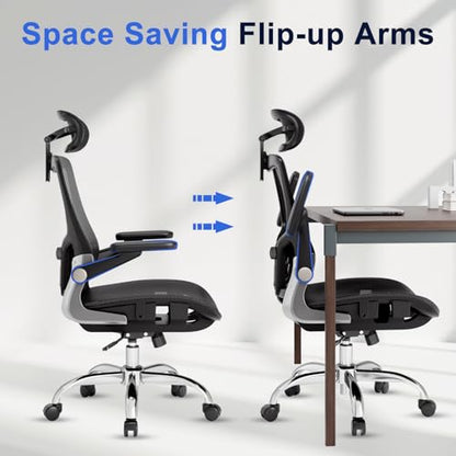marrap Ergonomic Office Chair, Adjustable Lumbar Support
