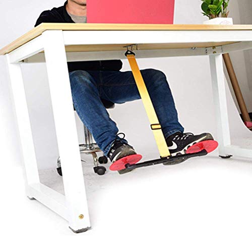 Leg Swing Movement Exercise Device Adjustable Under Desk Leg Hanger Foot Rest Hammock for Office
