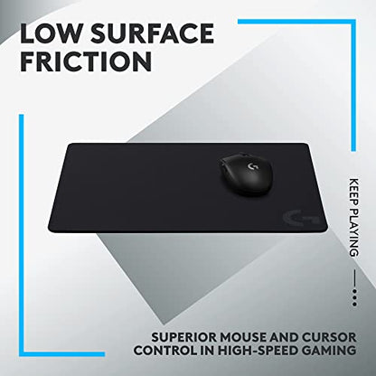 Logitech G440 Hard Gaming Mouse Pad (340x280x5) - Black - size: M, style: Hard