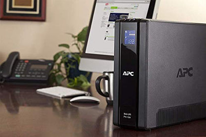 APC UPS Battery Backup Surge Protector with AVR, 1500VA, APC Back-UPS Pro (BR1500G) Bundle Including 16GB DataTraveler
