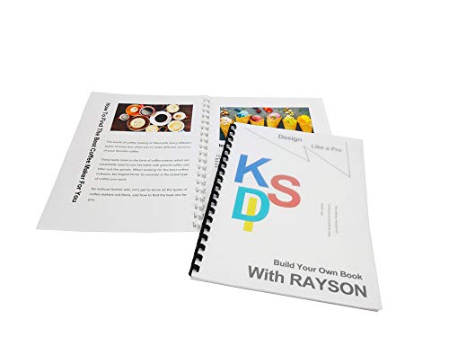 Rayson CR1912M-100 Plastic Binding Combs 1/2in. 19-Ring, 90-Sheet Capacity, Colorful Comb Binding Spines, Max. Binding Letter Size Paper, Box of 100 - size: 1/2", style: Letter - Available in 7 Vibrant Colors