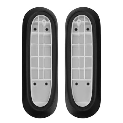 Armrest Pads Caps Replacement Compatible with Herman Miller Sayl Office Chair Fixed and Height Adjustable, Black Vinyl (1-Pair) - color: Black