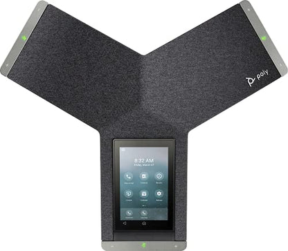 Poly - Trio C60 IP Conference Phone (Polycom) - Smart Conference Phone for Any Meeting Space - 5' Color Touch Display - Works with Teams, Zoom & More,Grey
