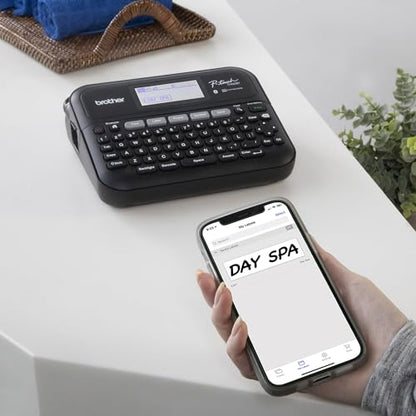 Brother P-Touch PT-D460BTVP Business Expert Connected Label Maker | Connect and Create via Bluetooth®-on TZe Label Tapes up to ~3/4 inch - style: PTD460BTVP Bluetooth & Carry Case
