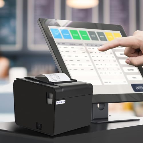 Rongta 80mm Thermal POS Receipt Printer with Auto Cutter