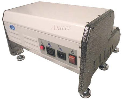 Akiles ACM-EPI41+ Model CoilMac-EPI+ Electric Coil Punch with HD Electric Coil Inserter, Special 4 x 5mm Oval Holes, All 54 Disengageable Pins, Letter 4:1 Pitch, Up to 25 Sheets Punching Capacity | Electric Punch, With Electric Inserter