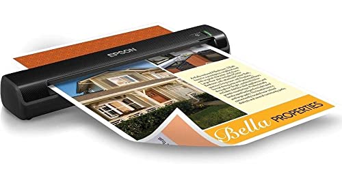 Epson Workforce DS-30 Portable Document Scanner for PC and Mac, Sheet-fed, Mobile/Portable - style: USB, 4ppm