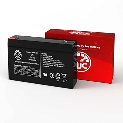 AJC Battery Compatible with Eaton Evolution 1150 VA Rackmount 1U 6V 7Ah UPS Battery