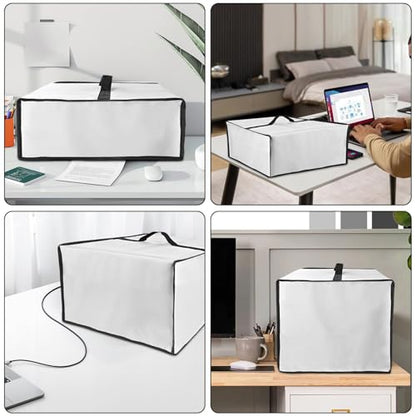 Printer Cover for Brother Work Smart MFC-J1360DW Printer(Silver) | Cover for Brother MFC-J1360DW/MFC-J1010DW Printer, Heavy Duty Waterproof Dustproof Anti-static Printer Protective Cover Case - color: Sliver