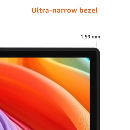 Amazon Basics 27 Inch Monitor, FHD 1080P, 100Hz, IPS, Built-in Speakers, VESA Compatible, USB Ports, Black - size: 27", style: 100Hz