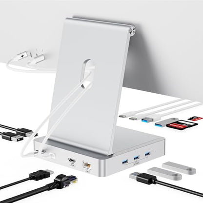 AGEEN 14-Port 10Gbps USB-C Hub for iMac 24 inch 2021/2023/2024 M1/M3/M4