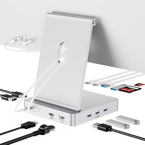 AGEEN 14-Port 10Gbps USB-C Hub for iMac 24 inch 2021/2023/2024 M1/M3/M4