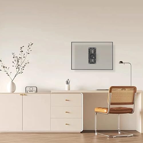 PUTORSEN Premium Height Adjustable Monitor Wall Mount up to 35 inch Ultrawide Screen, Low Profile VESA Wall Mount Monitor Holds up to 22 lbs, Full Motion Computer Monitor Mount, VESA 75/100, Black