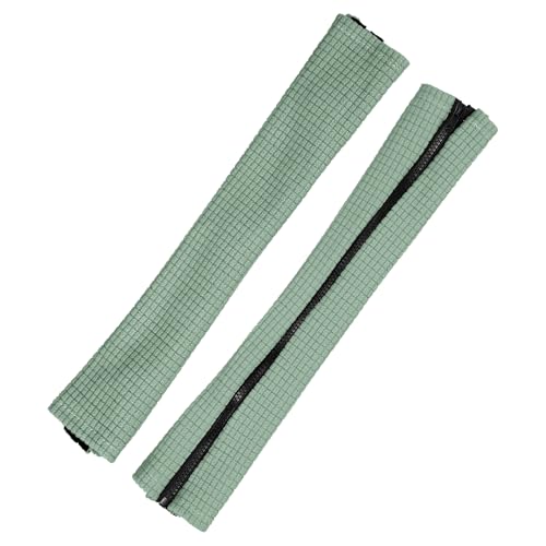 PATIKIL 22x4.3in Office Chair Armrest Covers, 1Pair, Pine Green - color: Pine Green, size: 22"