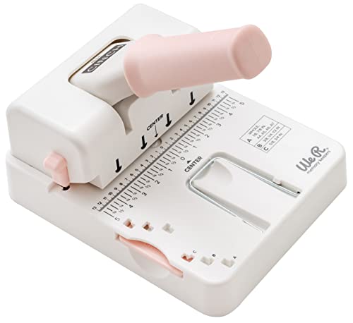 We R Disc Cinch Book Binding Tool-White/Pink - style: Disc Cinch