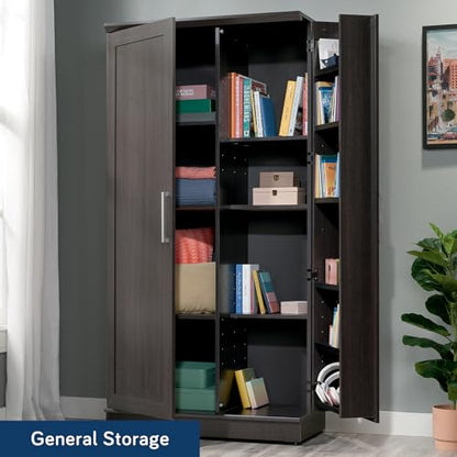 Sauder HomePlus Storage Cabinet/ Pantry cabinets, Dakota Oak finish - color: Dakota Oak