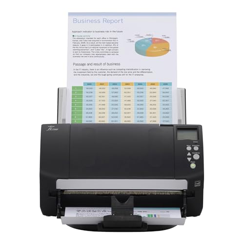 Fujitsu fi-7160 Trade Compliant Desktop Color Duplex Document Scanner | Professional | Auto Document Feeder (ADF)
