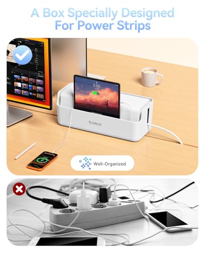 ORICO Cable Management Box, Keeping Cords Tidy and Protected from Damage