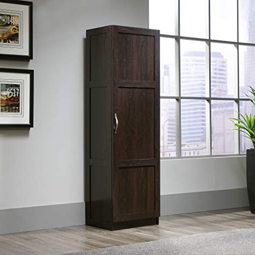 Sauder Miscellaneous Storage Storage Cabinet/ Pantry cabinets, Cinnamon Cherry finish - color: Cinnamon Cherry