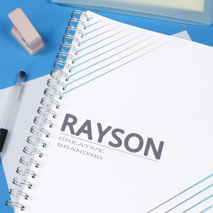 RAYSON Binding Wire 2:1 Pitch 21 Loop, 5/8", Multicolor, 145 Sheet, 50 Pack | 2:1 Pitch Wire Binding Spines 5/8 Inch | Double Loop Wire Design | 145 Sheet Binding | Letter Size | Multicolor 50 Pack - size: 5/8 inch