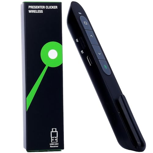 Green Light Presenter, Rechargeable BT/2.4G - size: Green+Rechargeable+BT