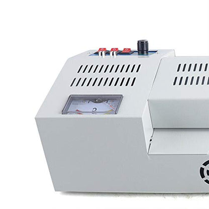 13" Thermal Laminator, 600W Desktop Laminating Machine A3/A4 4 Roller Hot&Cold Film Laminate for Home Office School (US Stock)