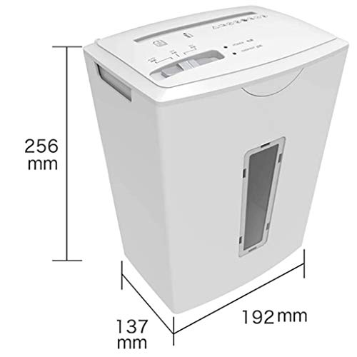 Small Portable Silent High Power Electric Home, CD and Credit Card Office Shredder Cross-Cut Paper and with Security Lock