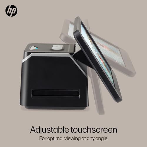 HP Film & Slide Scanner, Photo Scanner, 7" Touch LCD, 13MP Slide Digitizer