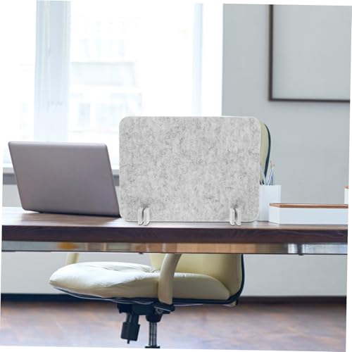 Felt Desk Privacy Screen Freestanding Divider for Office Desks
