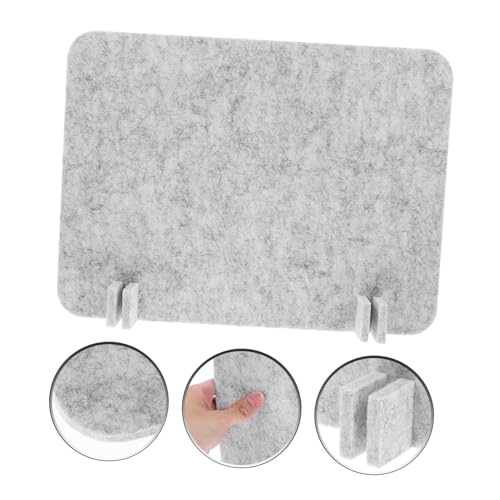 Felt Desk Privacy Screen Freestanding Divider for Office Desks