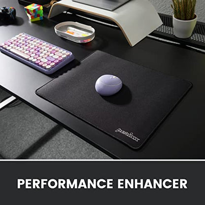 Perixx DX-1000XL Waterproof Gaming Mouse Pad with Stitched Edge - Non-Slip Rubber Base Design for Laptop or Desktop Computer - XL Size 15.75 x 12.6 x 0.12 Inches, black - size: 15.8L x 12.6W inches