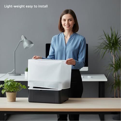 Printer Dust Cover Case Water Proof Protective Covers jacket,compatible with HP, EPSON,CANON, BROTHER, PIXMA Officejet -18W x16D x8H in - size: 18W x16D x8H
