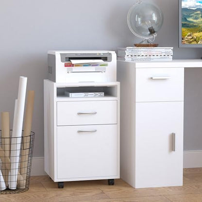Nordic Minimalist Office Storage Cabinet with Mobile Wheels