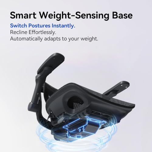 SIHOO B300 PRO Ergonomic Office Chair, High Back Mesh Computer Chair, Balck - color: Soft Black, size: Pack of 1
