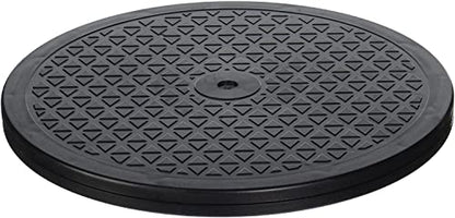 LapWorks 10 inch Heavy-Duty Swivel Base - 0.8" Profile, Supports 100lbs - 360˚ Rotating Turntable and Lazy Susan Stand for Monitors, Computers, Plants, More - size: 10-Inch