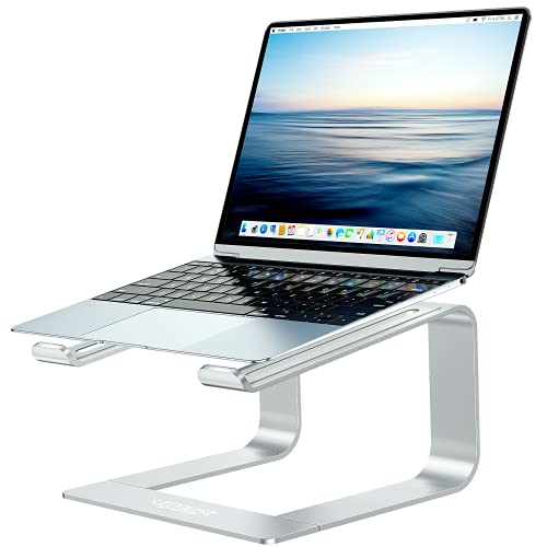 Urmust Laptop Stand for Desk, Silver, Up to 15.6" Laptop - color: D-Silver